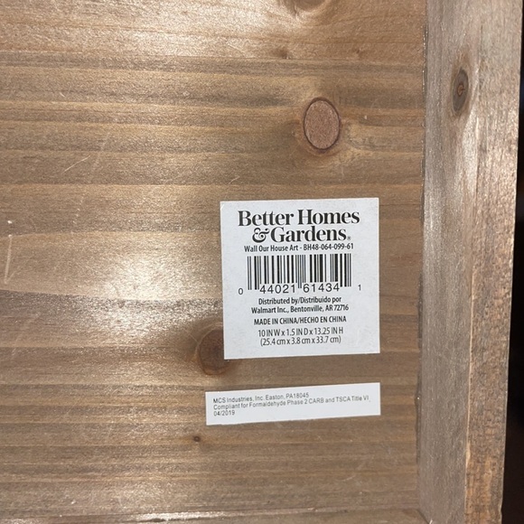 Wooden Home Decor - Picture 2 of 2